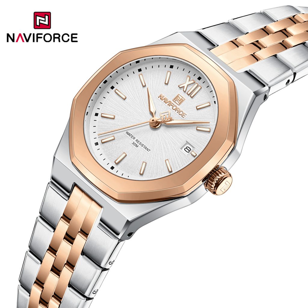 Naviforce Orlina Nf 5078 Date Watch
